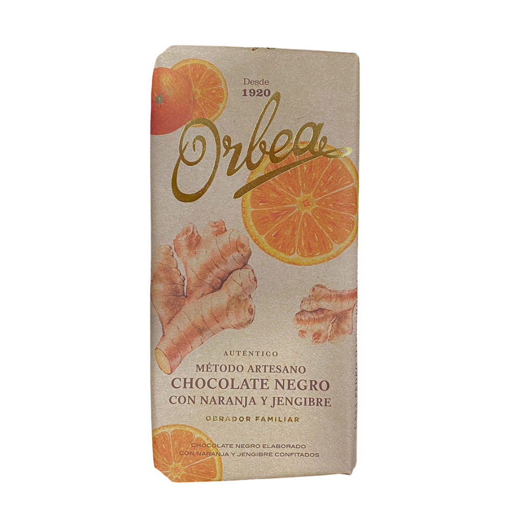 orbea chocolate negro naranja jengibre