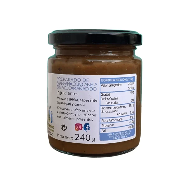 mermelada manzana canela sin azucar 2